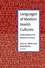 front cover of Languages of Modern Jewish Cultures