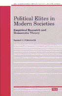 front cover of Political Elites in Modern Societies
