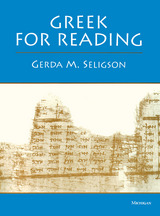 front cover of Greek for Reading