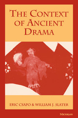 front cover of The Context of Ancient Drama