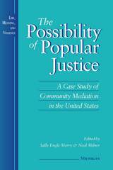 front cover of The Possibility of Popular Justice