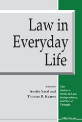 front cover of Law in Everyday Life