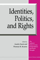 front cover of Identities, Politics, and Rights