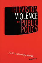 front cover of Television Violence and Public Policy