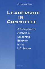 front cover of Leadership in Committee