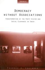 front cover of Democracy without Associations