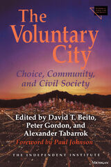 front cover of The Voluntary City