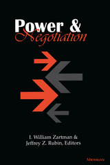 front cover of Power and Negotiation