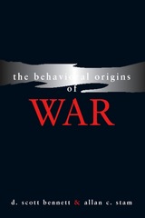 front cover of The Behavioral Origins of War