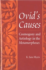 front cover of Ovid's Causes