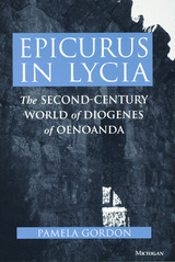front cover of Epicurus in Lycia