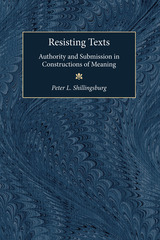 front cover of Resisting Texts
