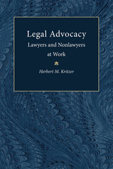 front cover of Legal Advocacy
