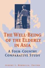 front cover of The Well-Being of the Elderly in Asia