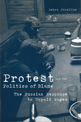 front cover of Protest and the Politics of Blame
