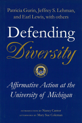 front cover of Defending Diversity