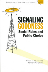 front cover of Signaling Goodness