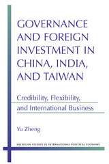 front cover of Governance and Foreign Investment in China, India, and Taiwan