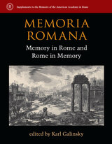 front cover of Memoria Romana