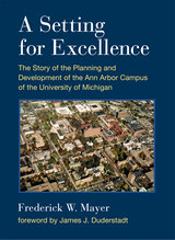 front cover of A Setting For Excellence