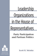front cover of Leadership Organizations in the House of Representatives