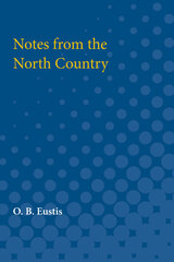 front cover of Notes from the North Country