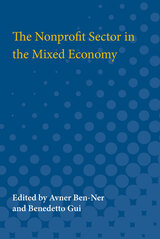 front cover of The Nonprofit Sector in the Mixed Economy