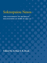 front cover of Soknopaiou Nesos