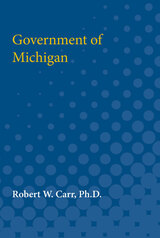 front cover of Government of Michigan