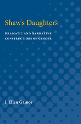 front cover of Shaw's Daughters