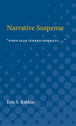 front cover of Narrative suspense