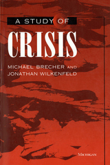 front cover of A Study of Crisis