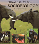 front cover of Sociobiology