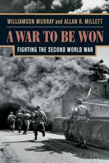 front cover of A War To Be Won