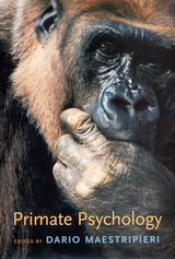 front cover of Primate Psychology