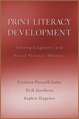front cover of Print Literacy Development