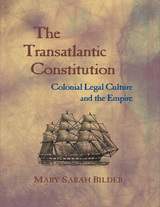 front cover of The Transatlantic Constitution