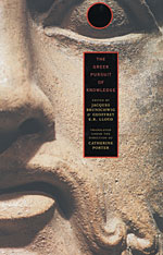 front cover of The Greek Pursuit of Knowledge