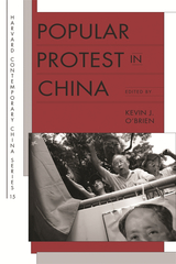 front cover of Popular Protest in China