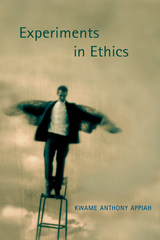 front cover of Experiments in Ethics