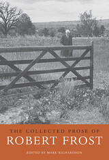 front cover of The Collected Prose of Robert Frost
