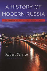 front cover of A History of Modern Russia