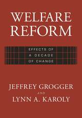 front cover of Welfare Reform