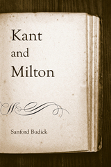 front cover of Kant and Milton