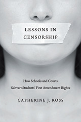 front cover of Lessons in Censorship