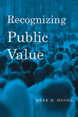 front cover of Recognizing Public Value