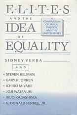 front cover of Elites and the Idea of Equality