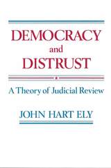 front cover of Democracy and Distrust