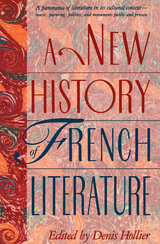 front cover of A New History of French Literature