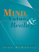 front cover of Mind, Value, and Reality